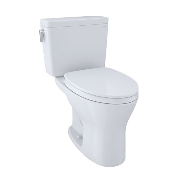 TOTO Entrada Elongated Toilet - Comfort Height - Cotton White